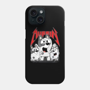 muffin funny metal Phone Case