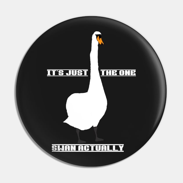 It's just the one swan actually police meme Pin by Captain-Jackson