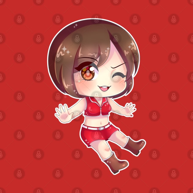 VOCALOID Meiko chibi by Nadi-chan16