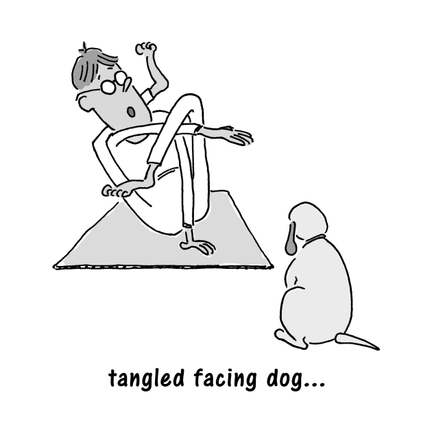 tangled facing dog by mellish