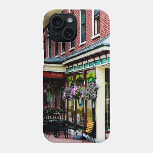 Strasburg PA - Corner Restaurant with Hanging Plants Phone Case