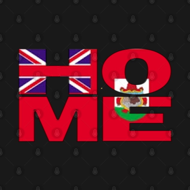 Bermuda Collection Flag Spelling HOME - Bermudian - Soca Mode by Soca-Mode