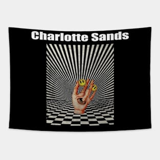 Illuminati Hand Of Charlotte Sands Tapestry