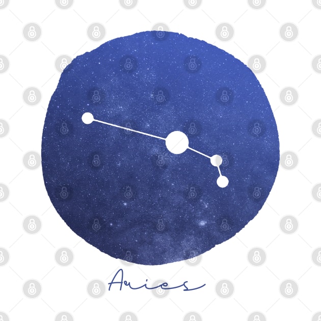 Aries Starry Sky by sophiesconcepts