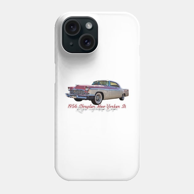 1956 Chrysler New Yorker St Regis Hardtop Coupe Phone Case by Gestalt Imagery