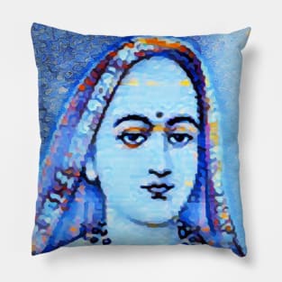 Adi Shankara Portrait | Adi Shankara Artwork | Adi Shankara Painting 14 Pillow