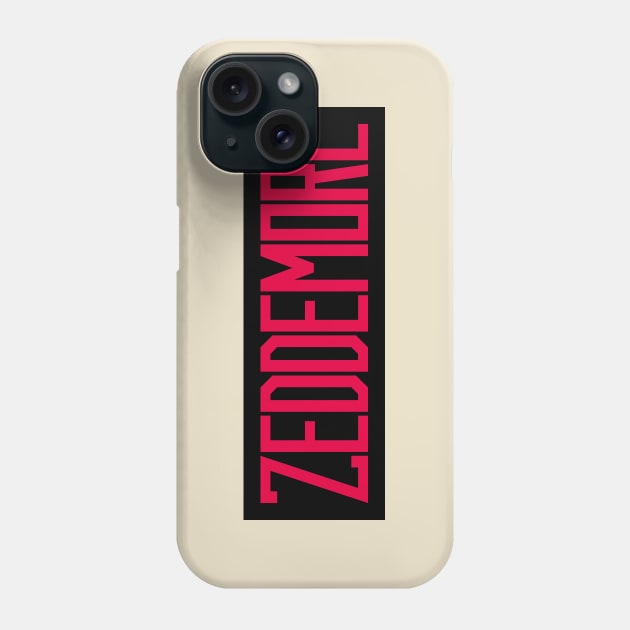 Zeddemore Name Badge (Ghostbusters) Phone Case by GraphicGibbon