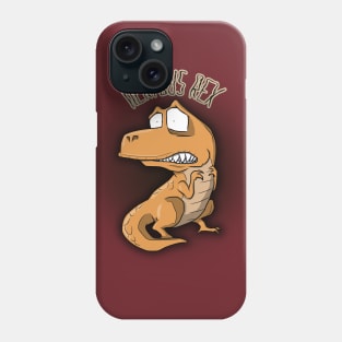 nervous rex Phone Case