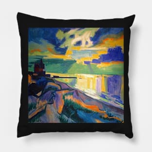 max pechstein reflection Pillow