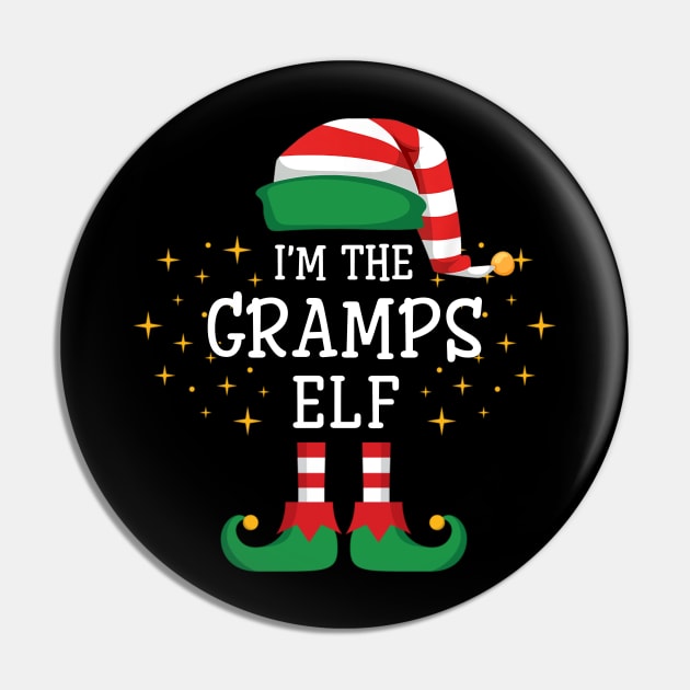 I'm The Gramps Elf Matching Family Christmas Pajama Pin by Damsin