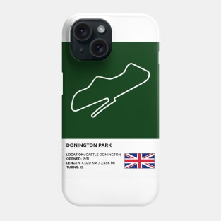 Donington Park [info] Phone Case