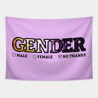 Gender? No thanks. Tapestry