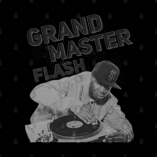 Grandmaster Flash ilustrations by Degiab