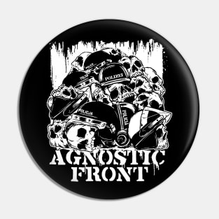 AGNOSTIC FRONT BAND Pin