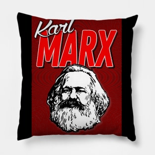 Karl Marx Socialist Design ∆∆∆ Pillow