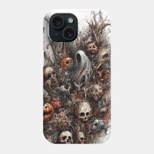 October's Ephemeral Etchings Phone Case