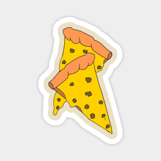 Sausage and Cheese Pizza Slices Magnet