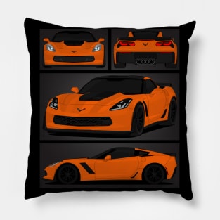 Z06 ORANGE Pillow