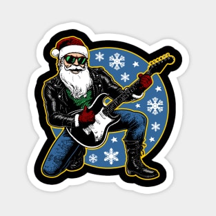 Santa is a rocker Magnet