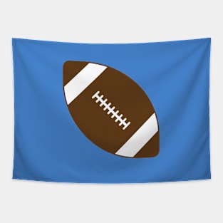 Blue Football Tapestry