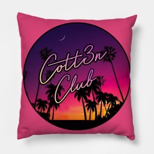 Cott3n Club Miami Pillow