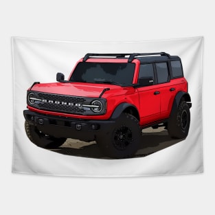 2021 Ford Bronco 4 Door Race Red Tapestry