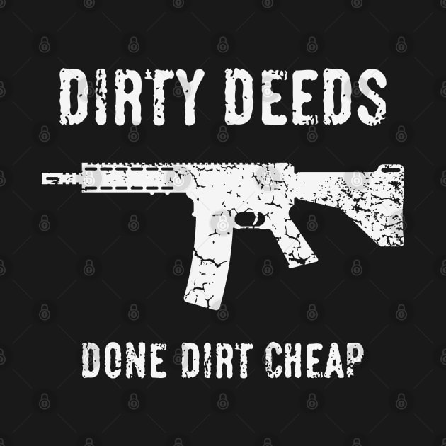 Dirty Deeds Done Dirt Cheap (Heavy Metal / Hard Rock / White) by MrFaulbaum