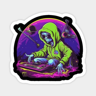 Alien Rave Magnet