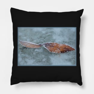 Leaves and Frost Pillow