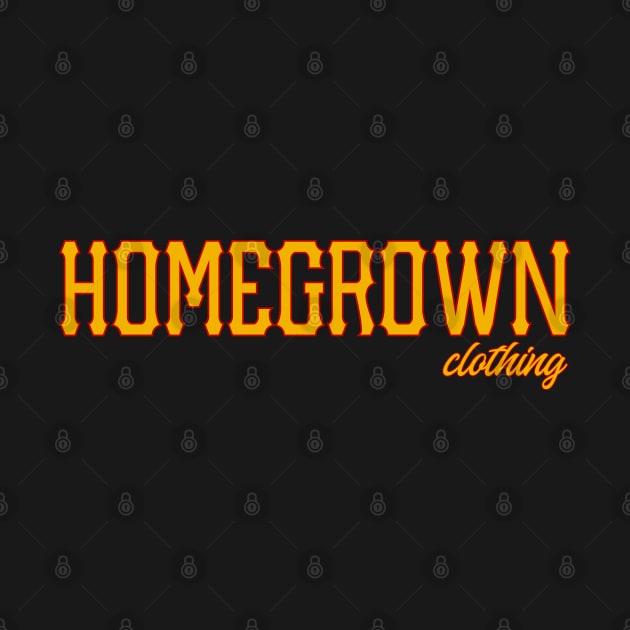 Homegrown Logo Front & Back Design by HomegrownClothing