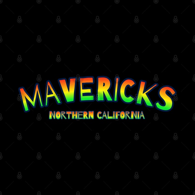 Mavericks surfing Northern California by Coreoceanart