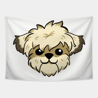 Messy short haired shih Tzu Tapestry