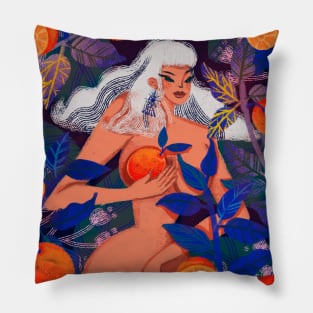 Orange, orange, orange Pillow