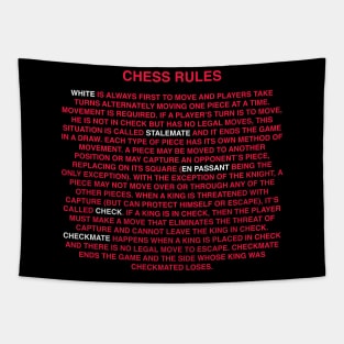 Chess Rules Tapestry