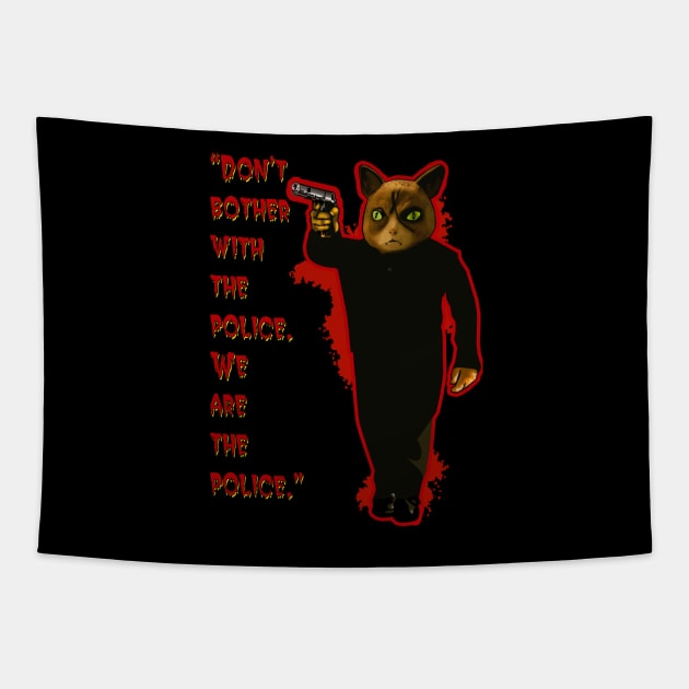 The Cat: Mad Dogs Tapestry by sinistergrynn