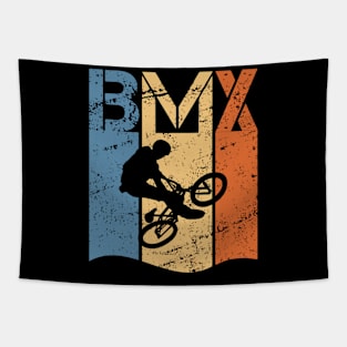 Bmx Bike For Motocross Sport Biking Fan Tapestry