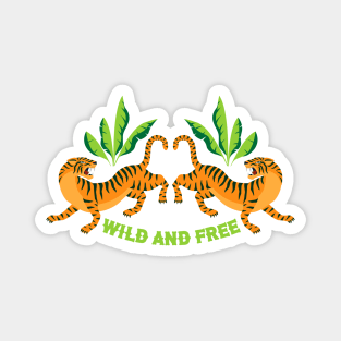 Wild and Free Magnet