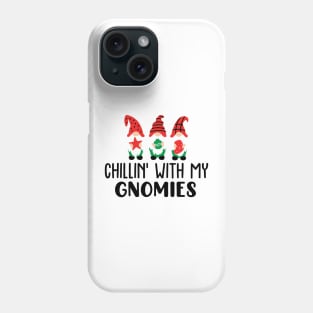 Cheeky Christmas Gnomes V Phone Case