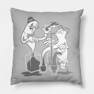 SPIRITS (gray variant) Pillow