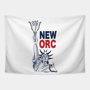 New orc city Tapestry