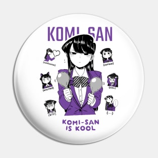 KOMI-SAN (Exclusive design) Pin