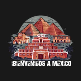 ¡Bienvenidos a Mexico! Celebrate Cinco de Mayo T-Shirt
