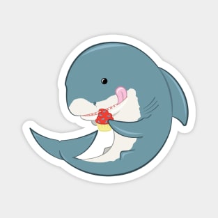 Cupcake Shark Magnet