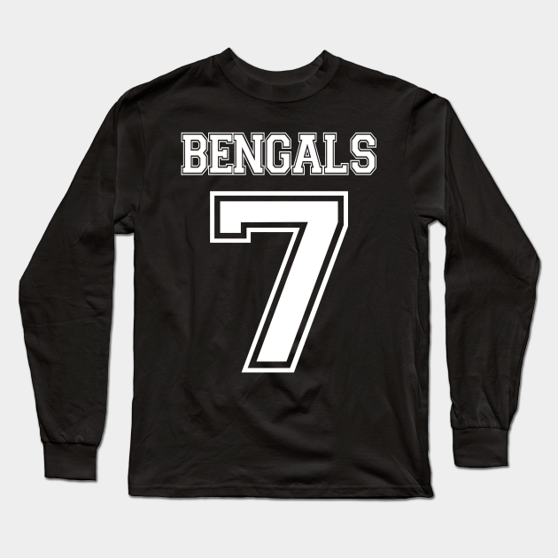 47 Men's Cincinnati Bengals Grey Franklin Long Sleeve Hooded T-Shirt