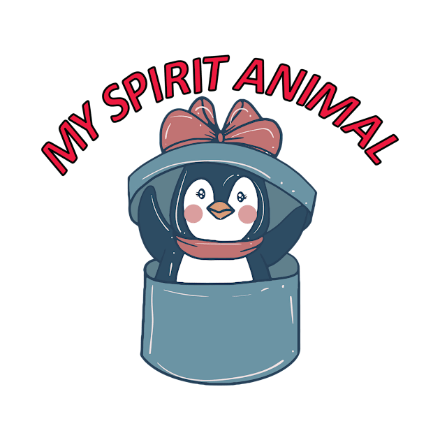 penguin my spirit animal by hatem