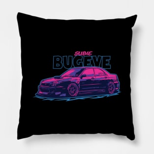 Subie Bugeye JDM Sport Car Pillow