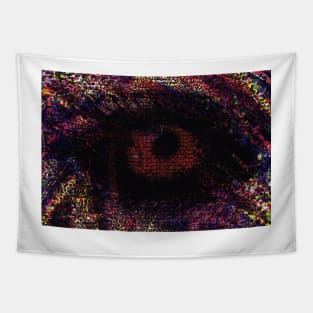 Coded Eye Tapestry