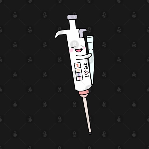 Cute Micropipette with Lovely Tip laboratory by labstud