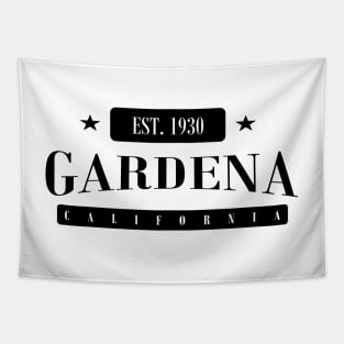 Gardena Est. 1930 (Standard Black) Tapestry