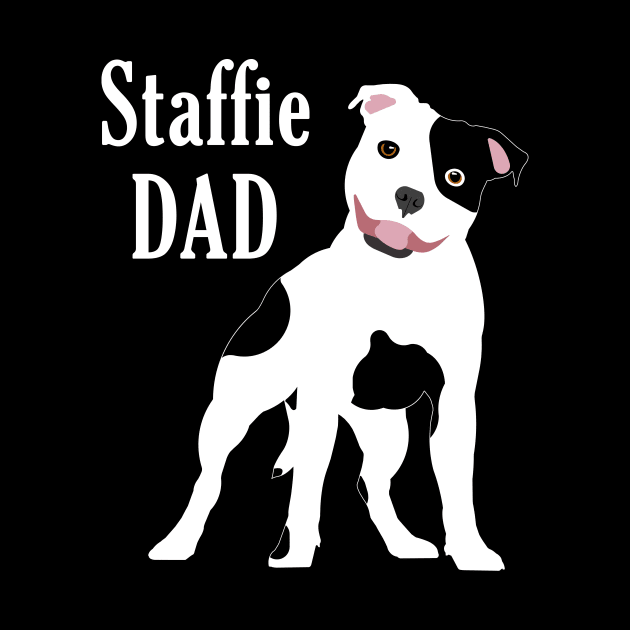 Staffie Dad WB by SiSuSiSu